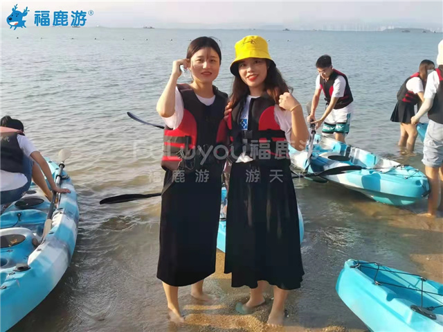 惠州巽寮灣皮劃艇3