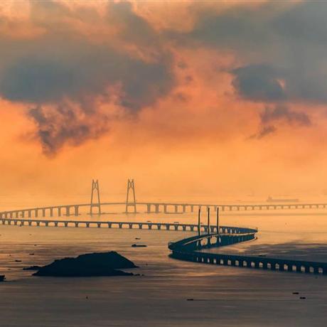 【團(tuán)體】港珠澳大橋、“珠澳海灣游”、 圓明新園一天游世界最長的跨海大橋！