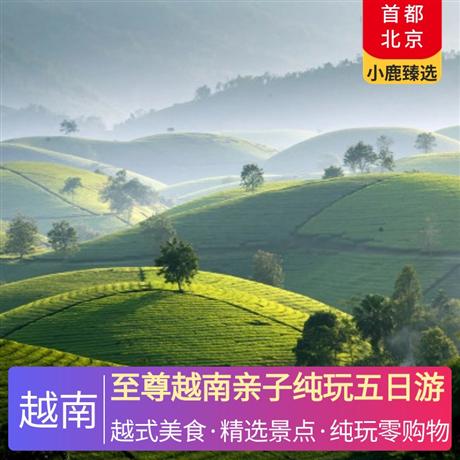 至尊越南親子純玩五日游全程越南四星酒店，海天使酒店+湖岸酒店，美食盛宴，走心走胃