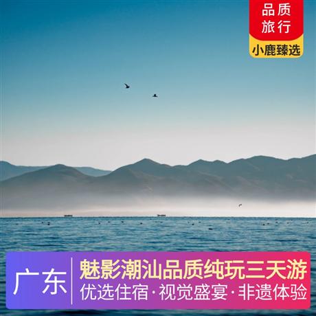 魅影潮汕品質(zhì)純玩三天游一晚住潮汕看燈光秀、一晚住南澳島近距離玩海